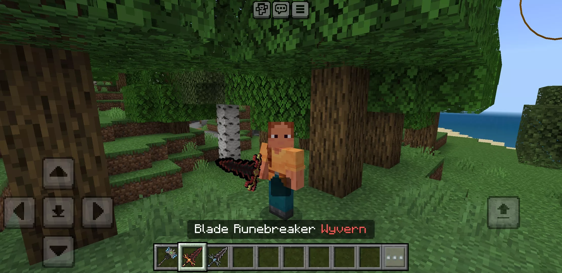 Blade from Knives Mod for Minecraft PE
