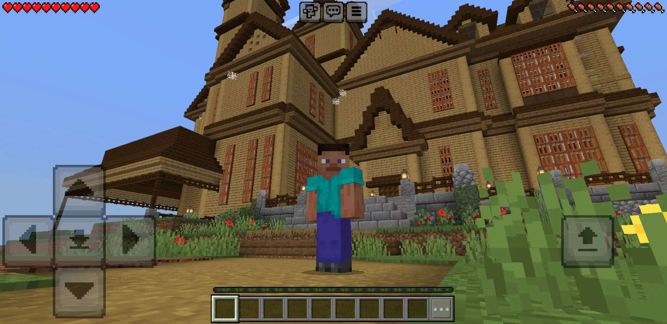 House from One Block Map for Minecraft PE
