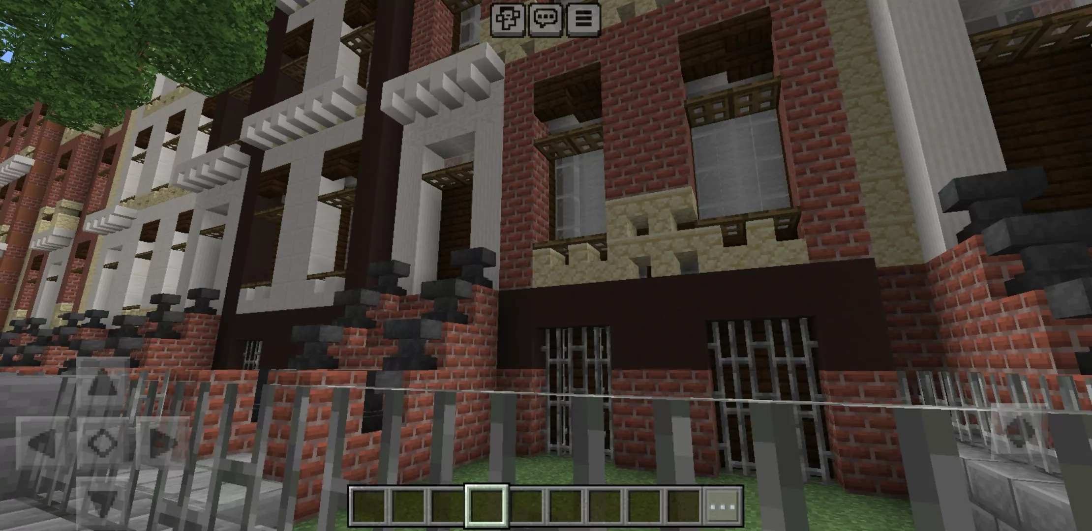 Houses from New York Map for Minecraft PE