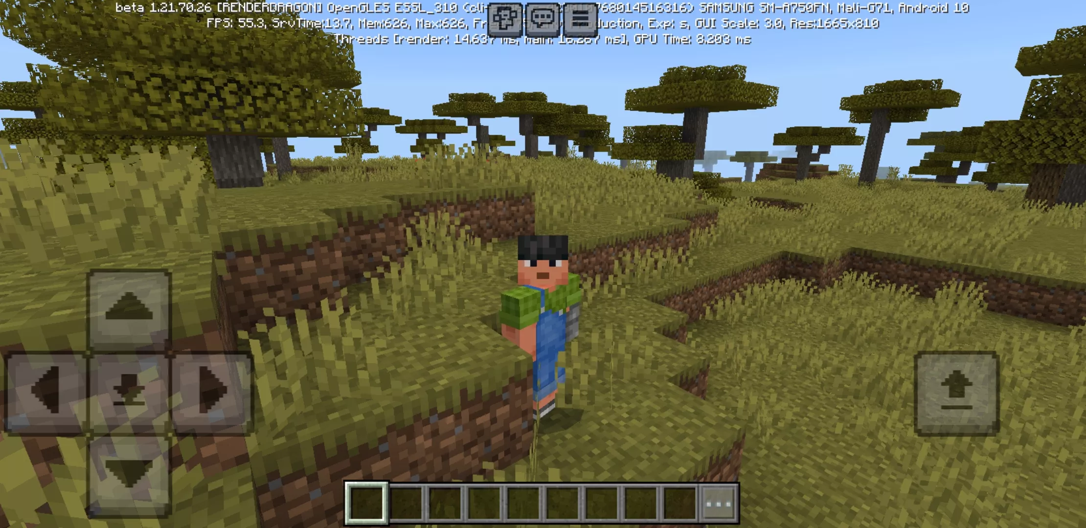 Kamii from BSL Shader for Minecraft PE