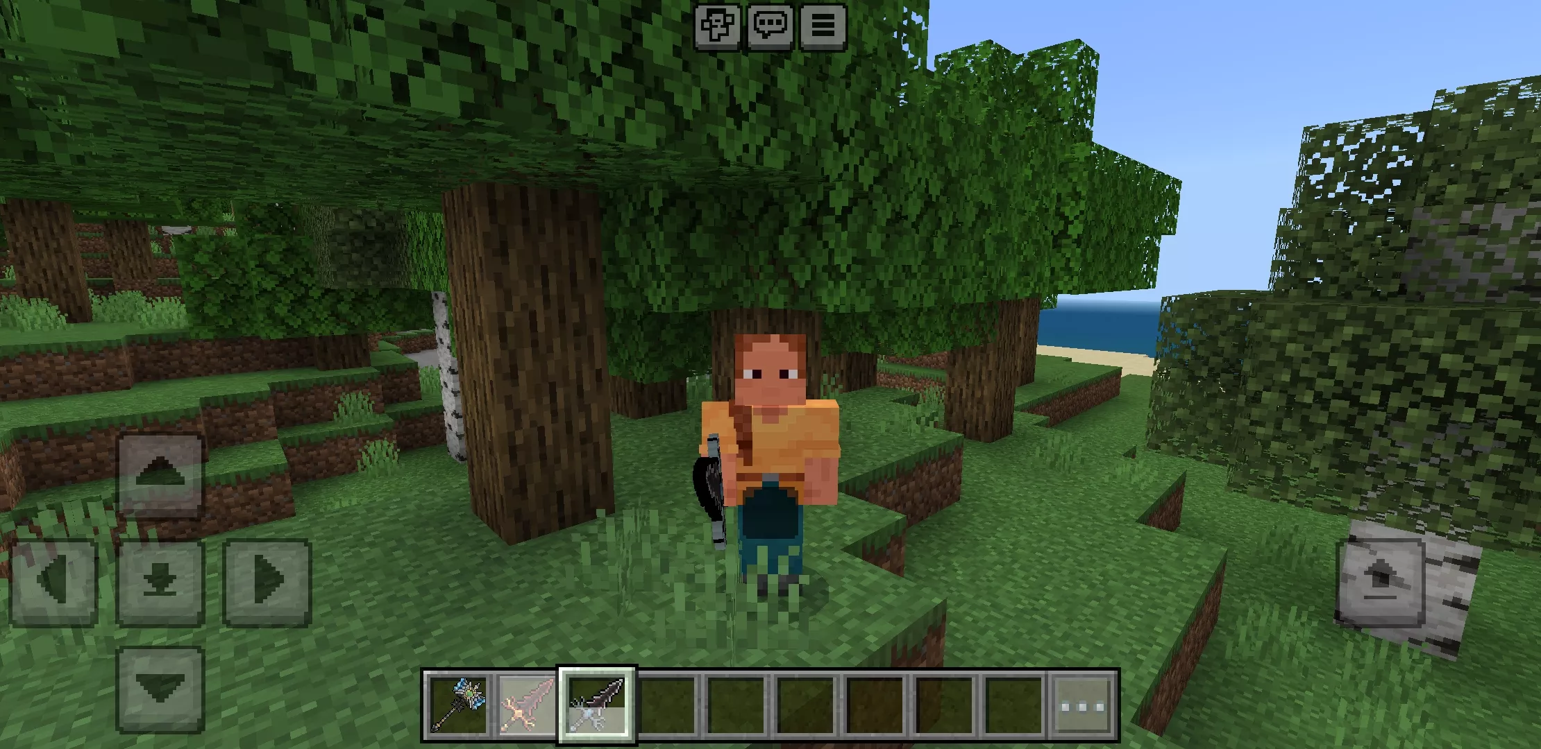 Knives Mod for Minecraft PE