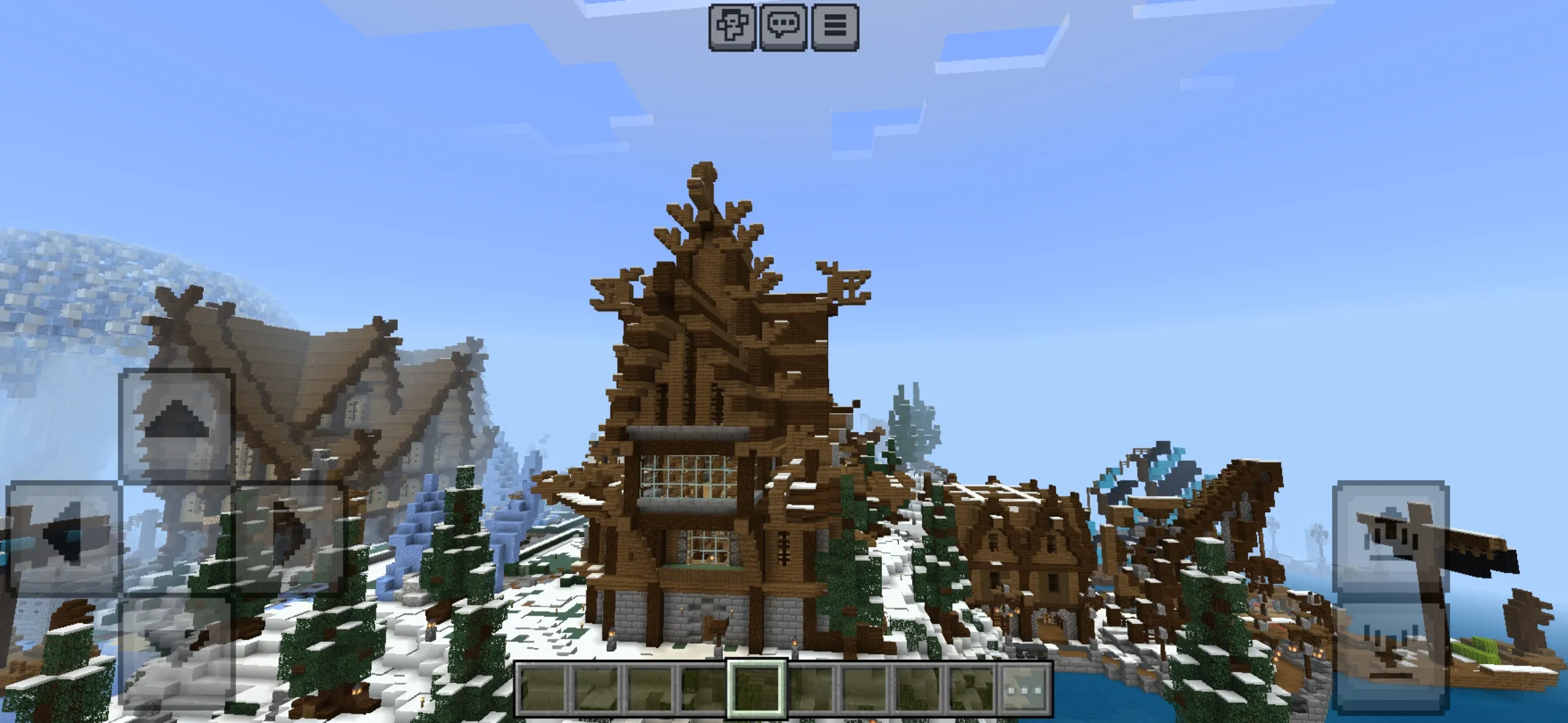 Medieval City Map for Minecraft PE