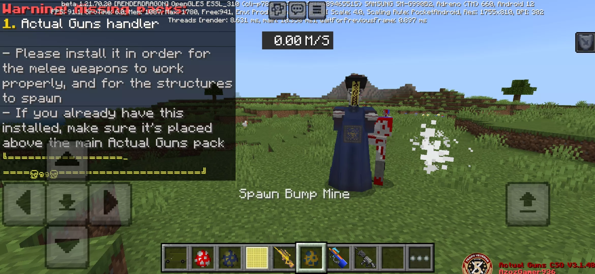 Monsters from Gun Mod for Minecraft PE
