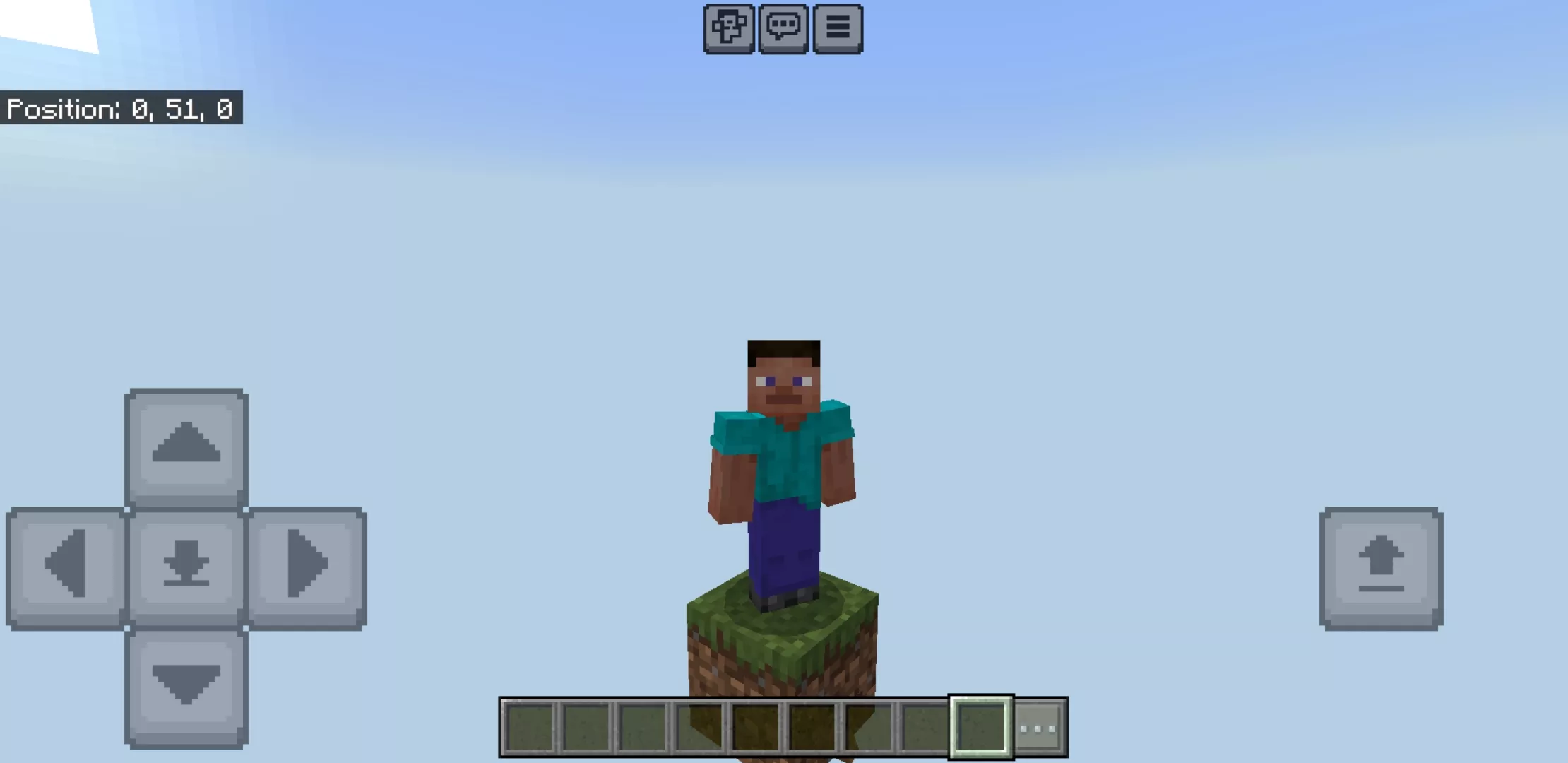 One Block Map for Minecraft PE