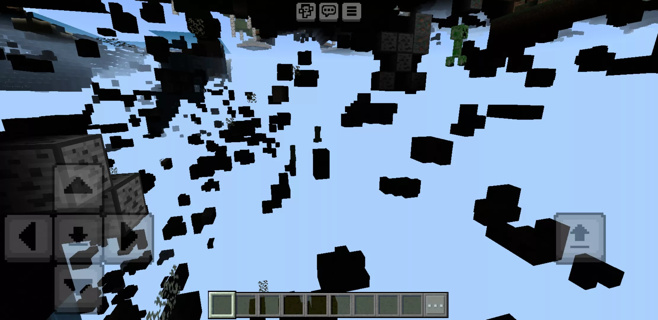 Options from X-Ray Texture Pack for Minecraft PE