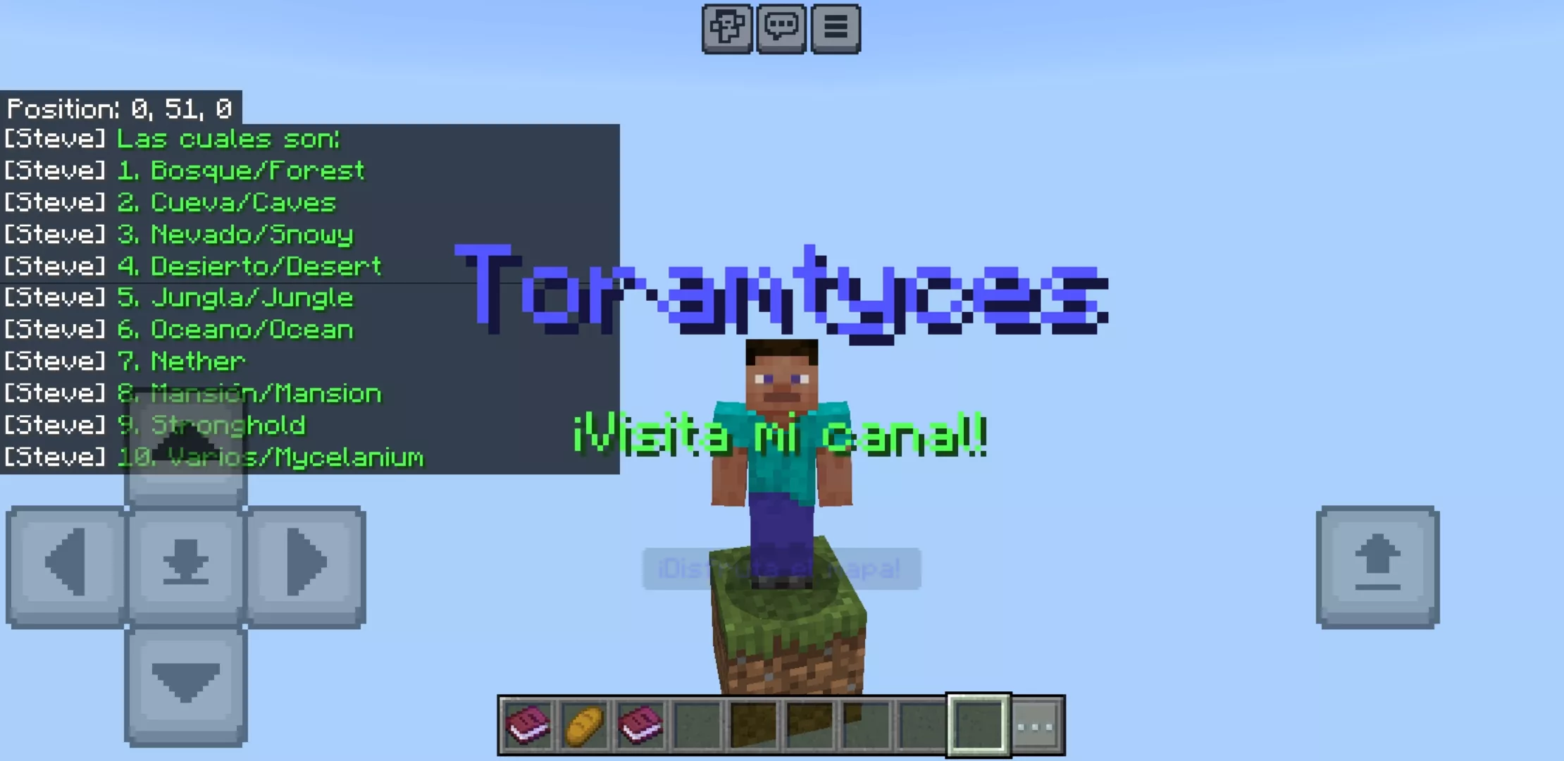 Start from One Block Map for Minecraft PE