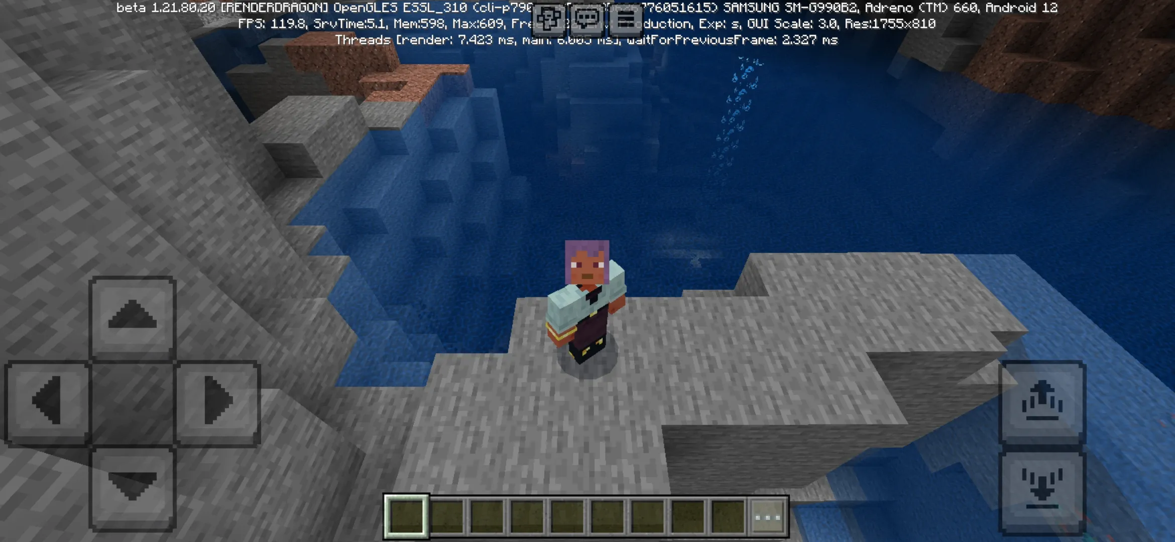 Water Texture Pack from Minecraft PE