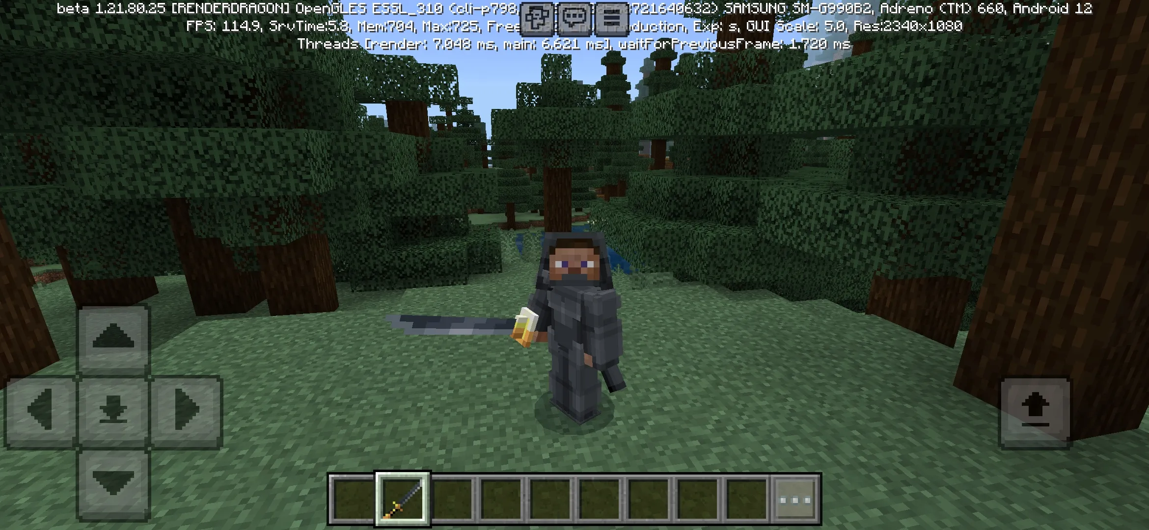 Katana from Assassins Mod for Minecraft PE