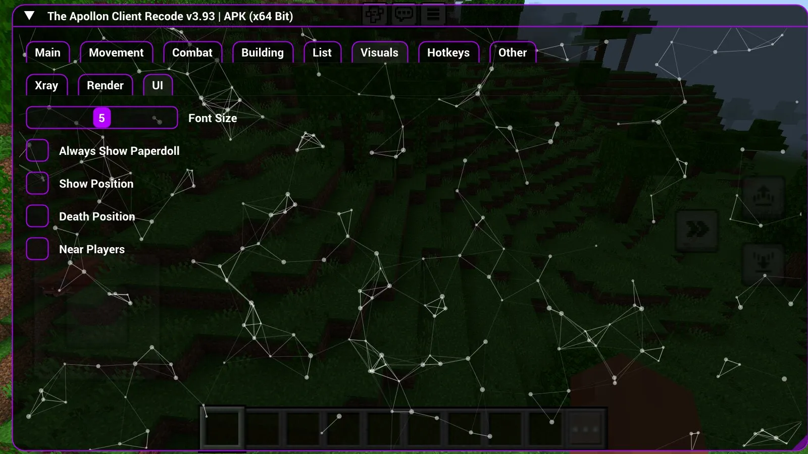 Download Apollon Cheat for Minecraft PE