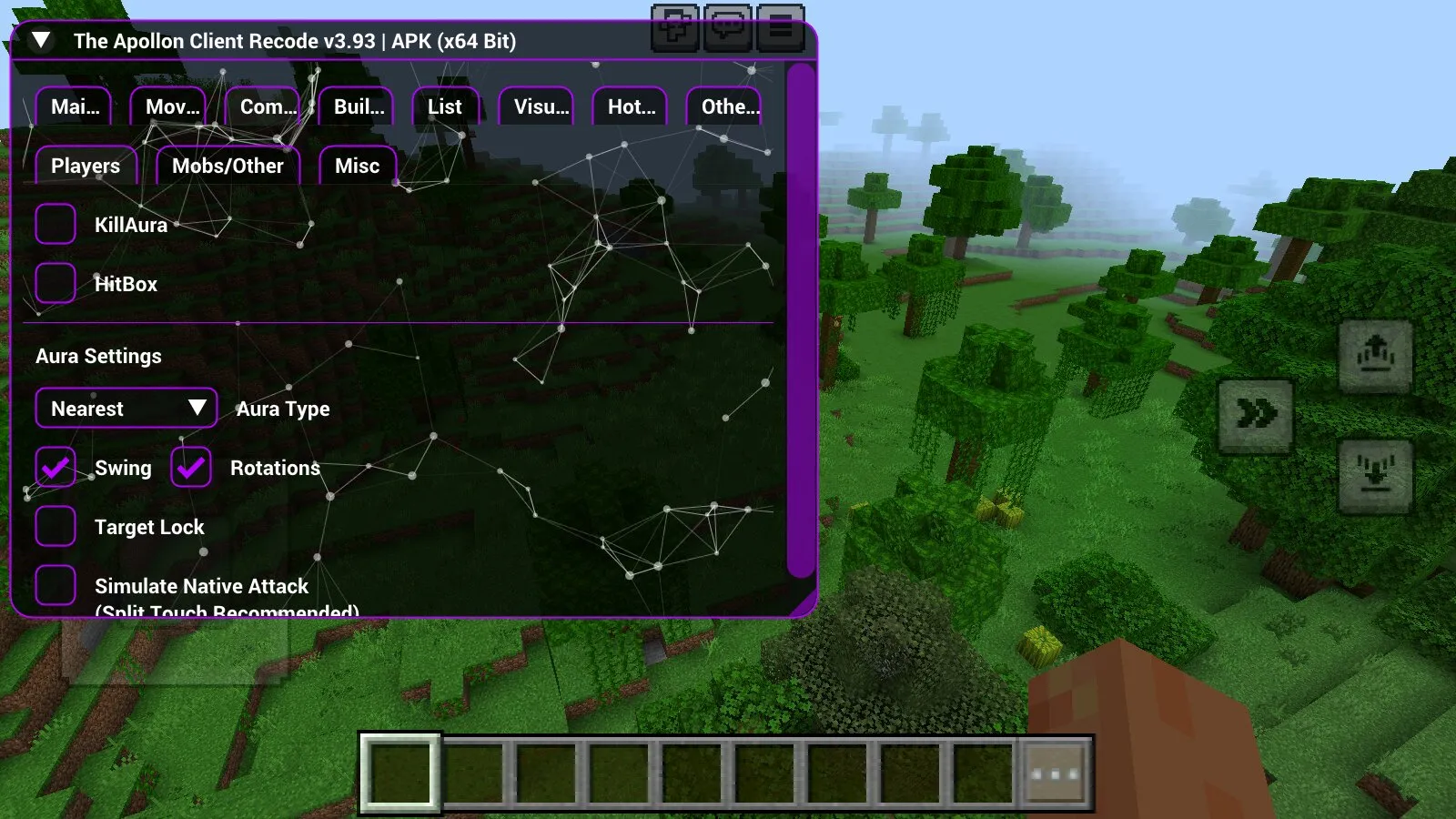 Player from Apollon Cheat from Minecraft PE