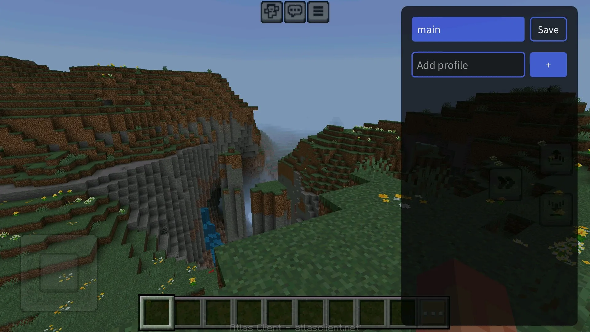 Profiles from client atlas from Minecraft PE